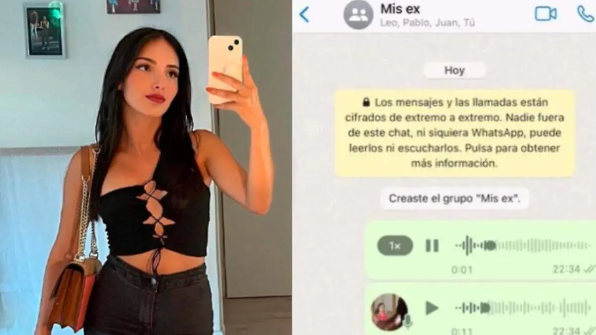 Joven crea grupo de WhatsApp con sus ex para saber cómo fue como novia